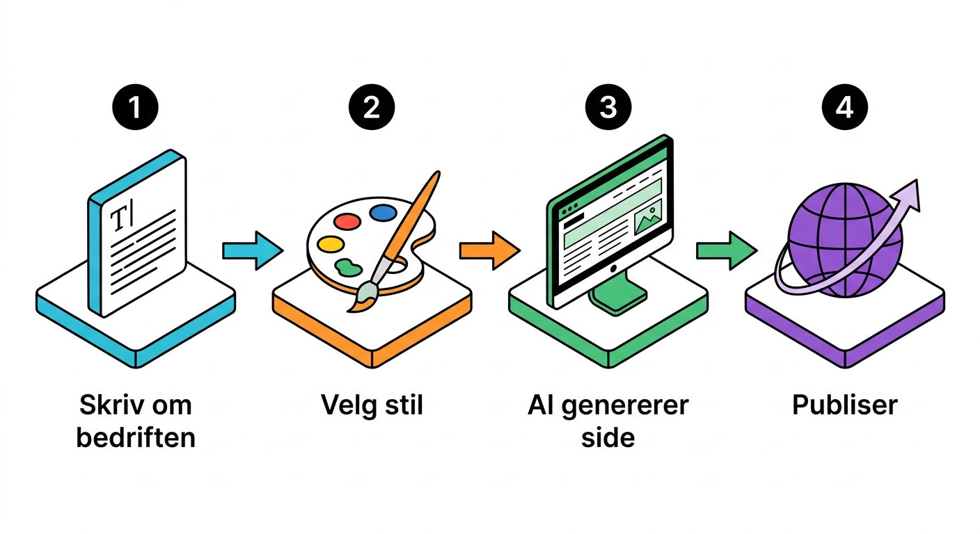 hjemmeside – Slik lager du en hjemmeside med AI: Steg for steg