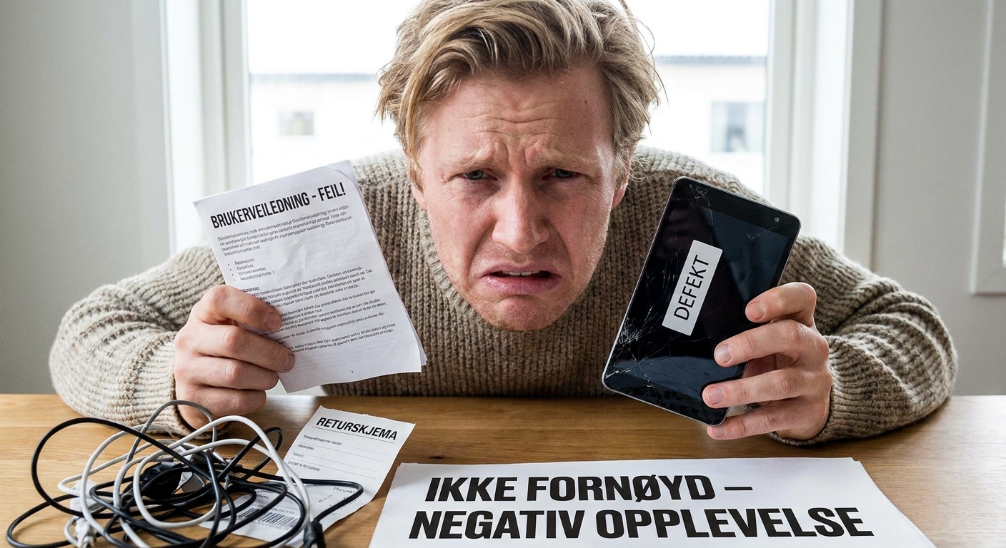 kundeopplevelser – Effekten av dårlige kundeopplevelser